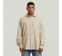 Clean Regular Shirt - Beige - Men L
