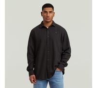 Clean Regular Shirt - Black - Men L