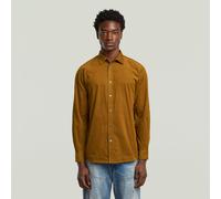 Clean Regular Shirt - Brown - Men M