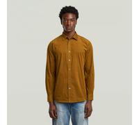 Clean Regular Shirt - Brown - Men S