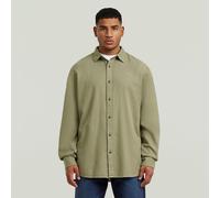 Clean Regular Shirt - Green - Men L