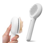 Clean Shedding Slicker Brush Grooming - Skin Friendly Deshedding Grooming Tool for Dog & Cat, Suitable for Short Long Haired Pet Supplies,Grooming Deshedding Comb for Kitten,Massage Removes Loose Fur