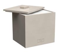 CLEAN SKIN CLUB Cement Box Holds 50 Clean Disposable Towels, XL (Towels Not Included), Concrete Container for Face Wipes, Bathroom Counter Storage, Stone Bucket