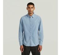 Clean Slim Shirt - Light blue - Men XL