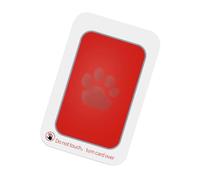 Clean Touch Ink Pad - For Inkless Footprints, Colourful Handprint Card, Memory Paw Print, Safe and Clean Reminder for Baby Paw Prints, Loving Gift F