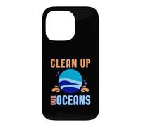 Clean Up Our Oceans Environmental Awareness Case for iPhone 13 Pro