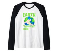 Clean Up The Earth It's The Only Home We Have Raglan Baseball Tee