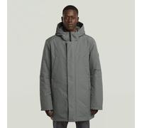 Clean Vodan Hooded Parka - Grey - Men S