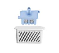 Clean Water Tank Inlet Filter Plug Compatible with Roborock Q Revo/P10/P10 Pro/P10S Pro/G10S/G10S Pro/S8 MaxV Ultra/G20/G20S Robot Vacuum Cleaner Base Station Water Filter Accessories(2PCS kit)