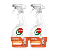 Cleanboost Kitchen Degreaser Spray 700Ml X 2 - Compatible With Cif Kitchen Surface Cleaner For Food Preparation Area