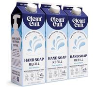 Cleancult 3 x Blue Sage Liquid Soap Refill 900ml - Coconut Derived Hand Soap That Nourishes and Moisturises - Aloe Liquid Soap - Paraben and Phthalate Free