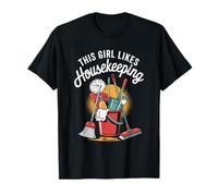 Cleaner and Housekeeper, This Girl Likes Housekeeping T-Shirt