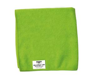 Cleaner Cloth Microfibre Cloths 10 Pack Green 40X40Cm Washable 200X Kitchen, Bathroom, Car & Window Cleaning By Unger