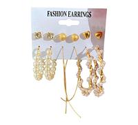 Cleaner Discoveries Bottle Pen Jewelry Girls Hoop Chain Stud Drop Drop Earrings Statement Ears Paperclip for Women Girls Paste Gifts Clamp Glue Kits, one size, Metal, No Gemstone