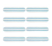 Cleaner Flat Mop Pad Rags,Compatible for Vileda,H2prO,Compatible for O-Cedar,H2prO Robot Vacuum Home Floor Cleaning Spare Replacement Accessories(8pcs)