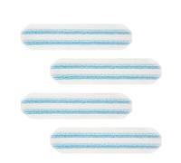 Cleaner Flat Mop Pad Rags,Compatible for Vileda,H2prO,Compatible for O-Cedar,H2prO Robot Vacuum Home Floor Cleaning Spare Replacement Accessories(2pcs)