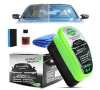 Cleaner Vision Car Glass Cleaner, 2026 Upgrade Clearvision Glass Cleaner, Windscreen Cleaner Car Against Oil Film, Automotive Oil Film for Improve Clear Vision when Driving at Night in Rain and Fog
