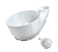 Cleaner with function, waterproof and water-saving cleaning, and washing machine for the household, for food, salad, berries, preparation and storage in the home, restaurant