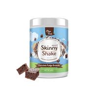 CleanFoods AlmostSkinny Shake Chocolate Fudge Brownie Meal Replacement 600g I Chocolate Caramel Brownie Flavor I only 27 calories per 100 g I with 22 vitamins and minerals
