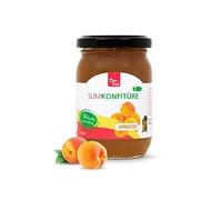 CleanFoods Sugar-free 59 calorie jam I fruit jam I apricot 235g I free from genetic engineering I only 59 calories per 100g l Vegan