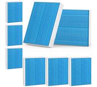 Cleangela 8 Pack 6000S Humidifier Filter Replacement Compatible with LEVOIT Superior 6000S Smart Evaporative Humidifier, for Large Particles and Minerals