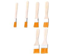 Cleaning and Dusting Brushes Multipurpose Art and Cleaning Brush Set with Flexible Nylon Bristles and Wood Handle Art Project Brushes