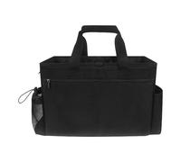 Cleaning Bags for Housekeepers,Foldable Car Detailing Bag - Tool Tote Breathable Mesh Waterproof with Handle Shoulder Strap for Dusters Rags Workplace Kitchen Laundry