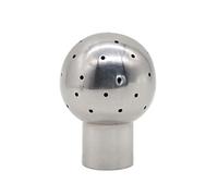 Cleaning Ball， 1/2'' 3/4'' 1'' 11/4'' 11/2'' 2'' Female Threaded Fixed Spray Ball CIP Cleaning 304 Stainless Steel(1")