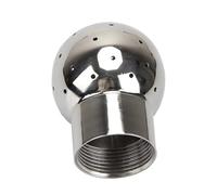 Cleaning Ball， 1/2" Thread Female Cleaning Spray Ball Stainless Steel Sanitary Pipe Fittings Fix/Rotary Tank Head(DN50)