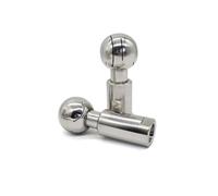 Cleaning Ball， 1PC BSP1/2-2" Inch SS304/SS316L Stainless Steel Internal Thread Tank Cleaning Head 360 Degree Rotary Ball(Ss316l,1 1/2")