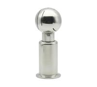 Cleaning Ball， 1pc Three Clip 304 316L Suitable for CIP Can Self-Made Beer(Ss304,51mm x 64)