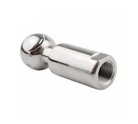 Cleaning Ball， BSP 1/4" 1/2" 1" SS304 Stainless Sanitary Female Thread CIP Tank Cleaning Head 360 Degree Coverage Wash Fitting(3/8 inch)