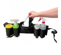 Cleaning Bottle Holster Belt - Cleaning Tool Belt | Tool Belts | Tool Storage Belt with Pockets | Cleaning Supplies | Waist Apron for Janitorial, Custodial, Housekeeping,v