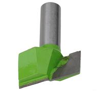 Cleaning Bottom Router Bit with 6.35mm Shank, Carbide Milling Cutter for Wood, Acrylic, MDF & PVC - Engraving, Chamfering and 3D Woodworking (Pc)(18×16MM)