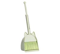 Cleaning Broom Dustpan Set - 20x6.3in 14.4x7.1in Role Play Kit, Household Training Tools, Pretend Cleanings Kitt, Lightweight Practice | Home Simulation for Learning Organization Skills Indoor Use