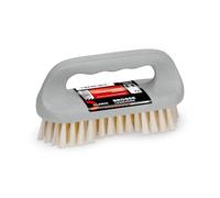 Cleaning Brush - Durable Bristles and Indestructible Handle, 100% Recycled Plastic for Cleaning and Scrubbing Outdoor Areas