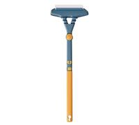 Cleaning Brush for Cleaning Windows with Mosquito Net | Mesh Duster Combined with Window Squeegee,Window Screen Brush,Anti-Dirt Water Film On Shower Bathroom As Well as Glass Surfaces ma And