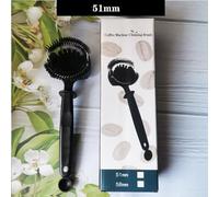 Cleaning Brush for Coffee Machines with Removable Nylon Bristles and Measuring Spoon Designed for 51mm and 58mm Brewing Heads to Clean Brewing Parts (58mm)