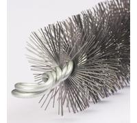 Cleaning Brush for Stoves and Chimneys Steel Wire for Powerful Cleaning Action (60mm)