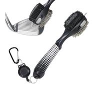 Cleaning Brush - Groove Cleaner | Accessories for Golf | Multifunctional Golf Groove Cleaning Brush | Christmas Improved Control Golf Cleaning Brush with Carabiner | Golf Tool for Gulf-Enthusi