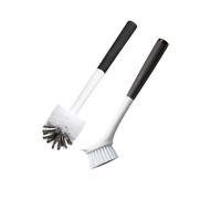 Cleaning Brush Set, Black/White, 29.5 x 12 x 6.8cm