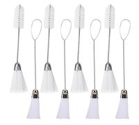 Cleaning Brush Set - Double Sided Dense Bristles, Heavy Duty Lint Remover, Slim Profile Interior Cleaner | Manual Dusting Tool for Overlock Machine Serger Repair Crafts Man Sewing Essentiials