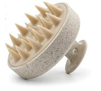 Cleaning Brush, Shampoo cleaning brush, new shampoo silicone brush for deep cleaning of the head Shunfa home essential brush. (Color : 4)