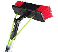Cleaning Brush Window Cleaning Poles, Window Cleaner Kit, Water/Hose Fed Pole, Window Cleaning Brush Equipment, Cleaning Photovoltaic And Solar Panels,9M Rod-30Cm Brush Head/9M Rod/30Cm Bru
