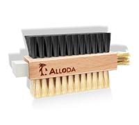 Cleaning Brushes, Shoe Brush for Multi Purpose, Soft Shoe Cleaner & Hard Sneaker Cleaner for Wet Clean, Brass Suede Shoe Cleaner & Eraser Suede Brush for Wet/Dry Spot Clean, Alloda (Rectangular)