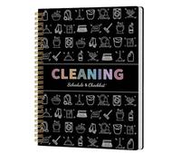 Cleaning Checklist,Weekly 2026 Household Cleaner Schedule - Cleaning Organizing Planner - for Men Women Boys Youth Teens Bedroom School Traveling Work Apartment Dormitory