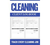 Cleaning Client Book: Simple Cleaning Business Tracker | Manage Clients, Tasks & Invoices in One Handy Log Book | Freelance Cleaning Appointment Tracker
