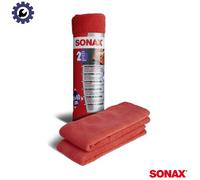 SONAX Microfibre Cloths Exterior (2-Pieces) For removing polishing and sealing residues | Art-Nr. 04162410