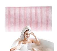 Cleaning Cloth, Back Cloth for Shower, Bathtub, Body, Back, Cleaning Cloth, Towel | Stripe Design Cleaning Tool for Home, Dorm, Travel, Travel