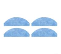 Cleaning Cloths Made of Microfibre for Tikom L8000 Plus and For Medion X20 SW+ MD 11415 Mopping Robots (Quarterly Sets)